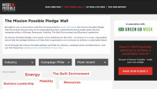 Coca-Cola European Partners, Johnson & Johnson, House of Fraser and The Body Shop are among the first 16 companies that have submitted Mission Possible Pledges so far